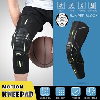 Breathable Anti-collision Sports Knee Brace Honeycomb Shockproof Long Leg Sleeve