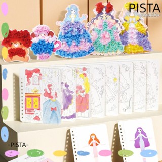 Pista ภาพวาดโปเกม่อน ผ้ากระดาษ DIY เปลี่ยนเสื้อผ้าได้ ของเล่นเสริมการเรียนรู้ สําหรับเด็ก