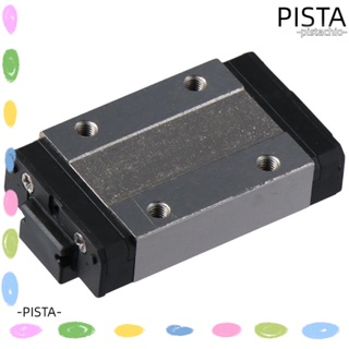 Pista บล็อกตลับลูกปืน MGN12H ทรงสี่เหลี่ยม สีดํา สําหรับเครื่องพิมพ์ 3D MGN12 Linear Rails Ender 3 DIY 1 ชิ้น