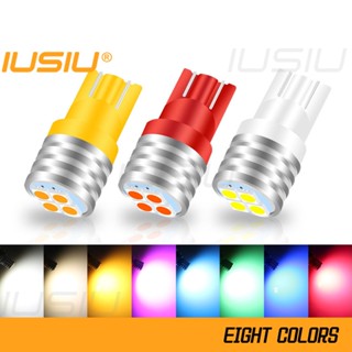 Iusiu ใหม่ หลอดไฟเลี้ยว T10 LED 194 W5W 168 501 4smd 3030 12V สําหรับติดป้ายทะเบียนรถยนต์ รถจักรยานยนต์