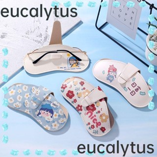 Eucalytus1 กระเป๋าใส่แว่นตา หนัง PU พิมพ์ลาย ป้องกันแรงกดดัน