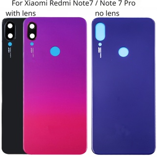 ฝาครอบแบตเตอรี่ด้านหลัง สําหรับ Xiaomi Redmi Note 7 Redmi Note 7 Pro