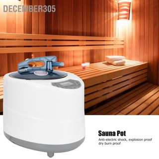 December305 เครื่องกำเนิดซาวน่า 3L 1500W สำหรับเต็นท์สปา Body Therapy Fumigation Machine Home Steamer EU 220V