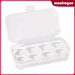 [Maxivogue] กล่องเก็บไข่ สําหรับตู้เย็น ตั้งแคมป์ ทําอาหาร เดินทาง