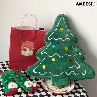 Ameesi หมอนตุ๊กตานุ่ม รูปต้นคริสต์มาสน่ารัก สําหรับตกแต่งบ้าน โซฟา พร็อพปาร์ตี้คริสต์มาส