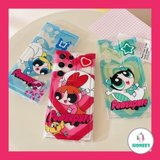 เคสโทรศัพท์มือถือ ลายการ์ตูน The Powerpuff Girls สําหรับ Samsung Galaxy A10 A51 A04E A23 S23 S22 Ultra A50 A50s A30s A10S M10S A13 5G