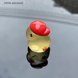 [little.coconut] ตุ๊กตาเรซิ่นเรืองแสง ขนาดเล็ก สําหรับตกแต่งรถยนต์ บูติก 2 ชิ้น