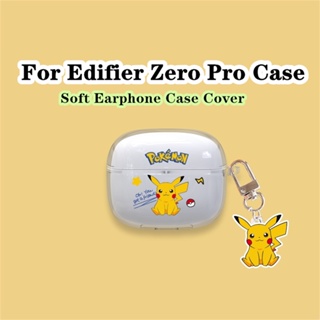 【คุณภาพสูง】เคสหูฟัง แบบนิ่ม แบบใส ลายการ์ตูน สําหรับ Edifier Zero Pro Edifier Zero Pro