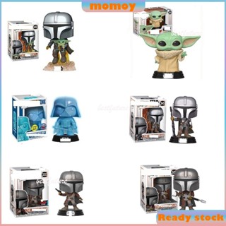 ใหม่ โมเดลฟิกเกอร์ Funko Pop Star Wars Yoda Mandalorian General Grievous ของเล่นสําหรับเด็ก