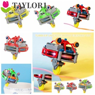 Taylor1 หุ่นยนต์เดินไฟฟ้า แบบล้อเดียว เรืองแสง 3 สี สําหรับเด็กผู้ชาย
