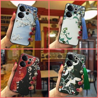 bell Shockproof Phone Case For Tecno Camon20 Premier/CK9n Waterproof Soft case Chinese Style Silicone Durable Dirt-resistant