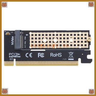 Bang อะแดปเตอร์การ์ดแปลง m2 เป็น PCIE x16 PCI-e เป็น m2 NVMe SSD m2 M-Key PCI-Express 3 0 รองรับ 2230-2280