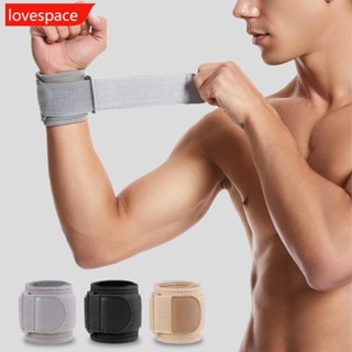 Lovespace สายรัดข้อมือ ยืดหยุ่นสูง ป้องกันแรงกด สําหรับเล่นแบดมินตัน บาสเก็ตบอล วอลเลย์บอล N7Y3