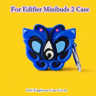 【ของแท้】เคสหูฟัง แบบนิ่ม ลายการ์ตูนน่ารัก สําหรับ Edifier Minibuds 2 Edifier Minibuds 2