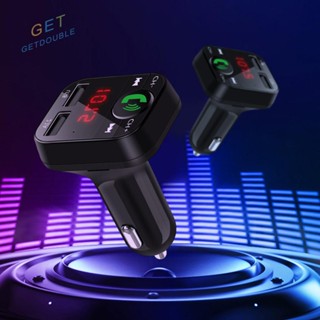 [Getdouble.th] เครื่องเล่น MP3 FM บลูทูธไร้สาย LED สําหรับโทรศัพท์มือถือ