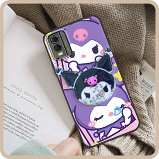 drift sand Anti-dust Phone Case For Nokia C32 Back Cover protective Anti-knock Cartoon Silicone Dirt-resistant Soft Case