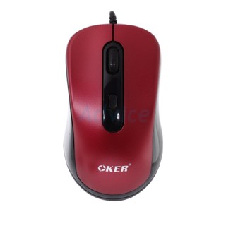 USB MOUSE OKER A-186G RED