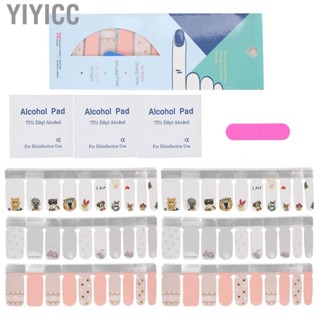 Yiyicc BlueZOO   Set Full Cover Art Decals Strips Cartoon Decoration