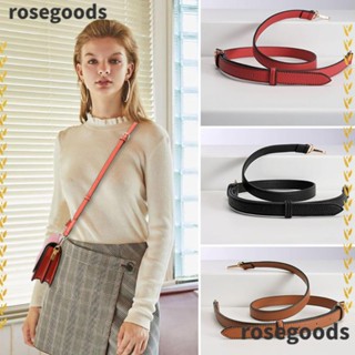 Rosegoods1 สายสะพายกระเป๋า หนังแท้ ถอดออกได้ 130 ซม. ปรับได้ แบบเปลี่ยน