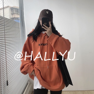 HALLYU เสื้อผ้าผู้ญิง แขนยาว เสื้อฮู้ด คลุมหญิง สไตล์เกาหลี แฟชั่น  คุณภาพสูง พิเศษ ทันสมัย สวย A28J09F 36Z230909