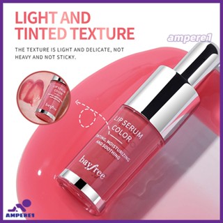 Bayfree ลิปทินท์กลอส &amp; เซรั่ม High Shine Finish Smoothing &amp; Moisturizing Lip Serum ลิปกลอสติดทนนาน ลิปเมคอัพ 6 สี -AME1