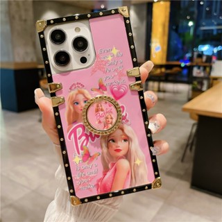 การ์ตูน Barbie คดี for Xiaomi MI Redmi 12C 10C 10A 10 9A 9T 9C Note10S Note9S Note10 Note9 Pro Max เคสมือถือ Cute Cartoon Cover 360 support love Soft TPU Phone Case