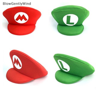 Blowgentlywind หมวกคอสเพลย์อนิเมะ Super Luigi Brothers สําหรับผู้ใหญ่ และเด็ก