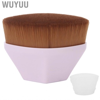 Wuyuu Cosmetic Brush  Soft Hair Makeup Skin‑friendly Portable for Beginners Home Professional Artists