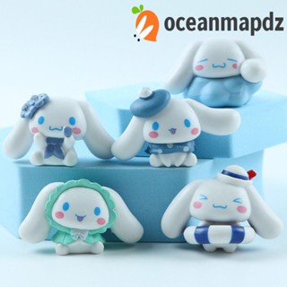 Oceanmapdz โมเดลฟิกเกอร์ PVC รูปการ์ตูน Cinnamoroll ขนาดเล็ก ของเล่นสําหรับเด็ก