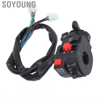 Soyoung 7/8in Handlebar Ignition Switch Kill Start Choke Button for 200cc 250cc 300cc Chinese ATV