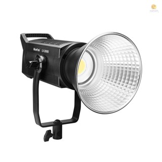 Nicefoto LV-2000B ไฟวิดีโอ LED 200W พลังงานสูง 5600K±200K หรี่แสงได้ กระจายความร้อน CRI96+ TLCI97 72700LUX พร้อมเมาท์โบเวน 6 FX สําหรับไลฟ์สด