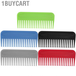 1buycart Wide Tooth Comb  Multifunctional 6.0 X 2.7 0.5in Hair Style Flexible Structure for Home