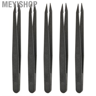 Meyishop 10pcs  Static Tweezer Plastic Material For Electronics Laboratory