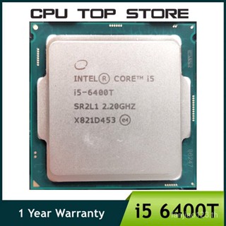 โปรเซสเซอร์ CPU Intel Core i5 6400T 2.2 GHz Quad-Core Quad-Thread 6M 35W LGA 1151