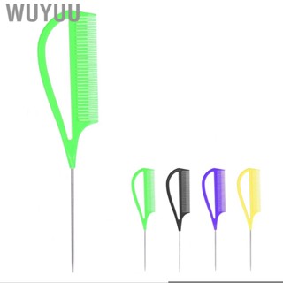 Wuyuu Hair Highlighting Tail Comb Anti‑Static Styling For Barber Salon Ho US