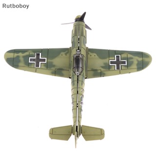 [Rut] บล็อคตัวต่อโมเดลเครื่องบินรบ 1/49 WWII German BF109 UK Hurricane Fighter 4D 1 ชิ้น สําหรับเด็กผู้ชาย COD