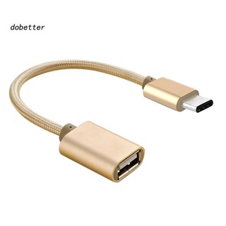 &lt;Dobetter&gt; สายเคเบิลอะแดปเตอร์ OTG ทั่วไป สําหรับ Gamepad Mini Plug Play USB Type-C Micro USB