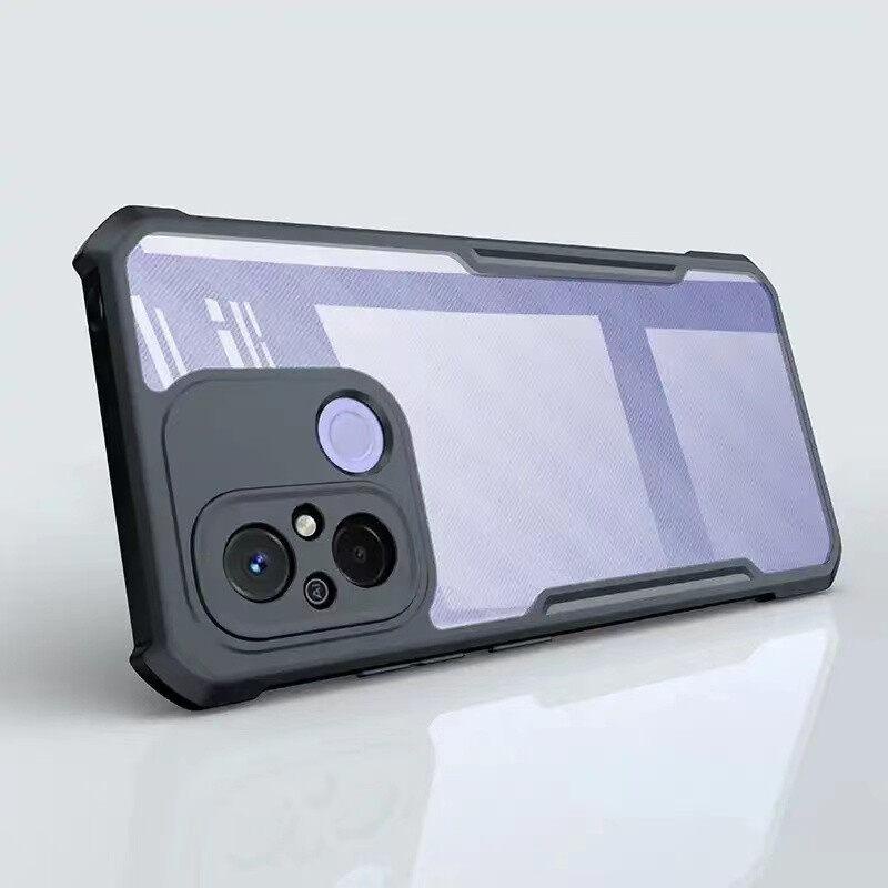 เคส Xiaomi Redmi 12C เคสเสี่ยวมี่ ขอบดำหลังใส เคสกันกระแทก เคสนิ่ม TPU Case