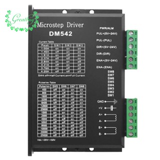 สเต็ปมอเตอร์ไดรเวอร์ DM542 Dsp สําหรับ Nema 17 Nema 23