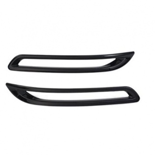 ⚡NEW 8⚡Glossy Black 2X Rear Fog Lamp Bumper Light Cover Trim For Honda For Accord 2023