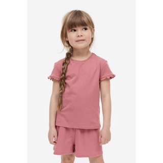 H&amp;M  Girl 2-piece cotton top and shorts set 1132887_1