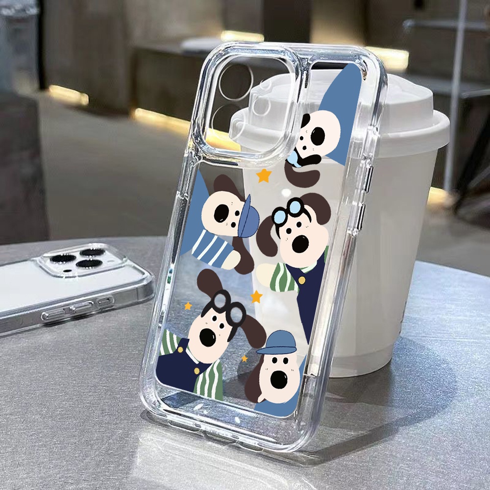 เคสโทรศัพท์มือถือแบบนิ่ม TPU for iPhone 16 11 12 13 14 15 Pro Max 14 7 8 Plus SE X XR XS Max Clear กันกระแทก Space Case