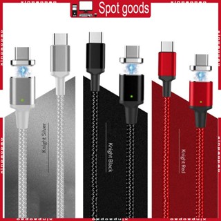 Xi สายชาร์จ Type C เป็น Type C ตัวผู้ สายซิงค์ข้อมูลแม่เหล็ก สําหรับโทรศัพท์มือถือ แท็บเล็ต