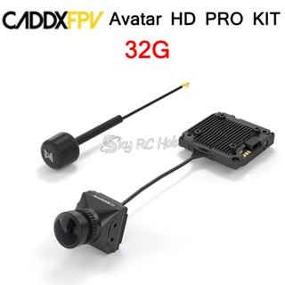 Walksnail Avatar HD Pro Kit 1080P / 60fps 160° Fov กล้องเซนเซอร์ 1/1.8 นิ้ว Starvis Ii Pro 32G Gyroflow V2 VTX