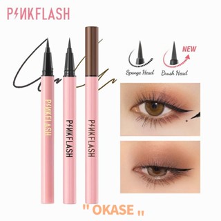 Pinkflash Ohmyline อายไลเนอร์ สีดํา กันน้ำ ติดทนนาน Ready