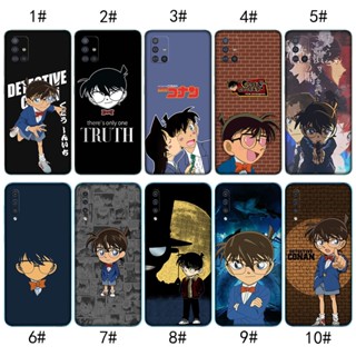 เคสโทรศัพท์มือถือ แบบใส ลายนักสืบโคนัน สําหรับ Samsung S10 S20 Plus Ultra D39