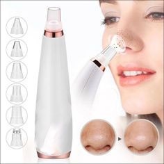 Xpreen Blackhead Remover Vacuum Suction Pore Cleaner Electric Cleaner Vacuum Blackhead