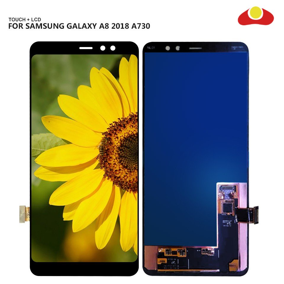 TFT A730F สําหรับ Samsung Galaxy A8 Plus 2018 LCD Touch Screen Digitizer Assembly A730F A730F/DS Sam