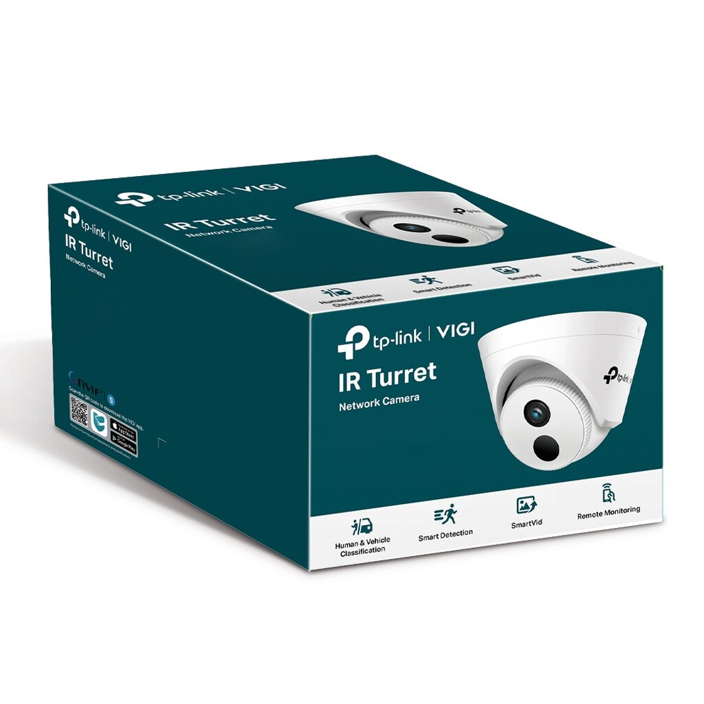 🛵มีส่งด่วน💨 TP-LINK VIGI C420I 4MM 2MP IR TURRET NETWORK CAMERA กล้องวงจรปิด รับประกัน 3 ปี