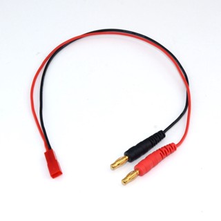 Jst เป็นกระสุน 4 มม. พร้อมอะแดปเตอร์ชาร์จ 20awg 30 ซม. สําหรับ Blade 120SR CX2 CX3 ฯลฯ